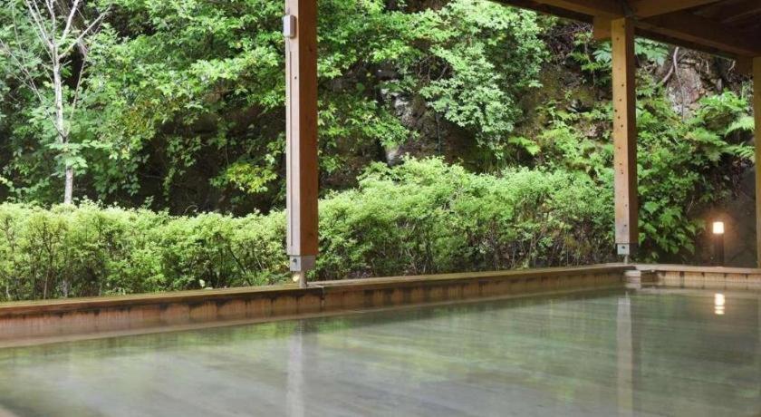 Atami Mori No Onsen Hotel Bagian luar foto